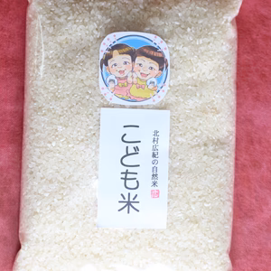 【大人気商品】無肥料・無農薬米「こども米」玄米こしひかり2024年産