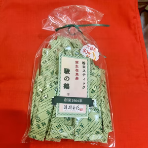 実生在来茶-みしょうざいらいちゃ- 駿の鶴　粉末緑茶スティック　