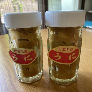 津軽海峡産　塩うに2本セット　ムラサキウニ　漁師の味‼︎