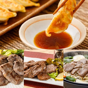 【6月15日は父の日】鹿餃子＆選べる味付鹿肉セット