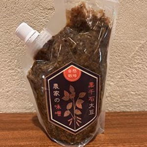 黒千石大豆味噌　400g