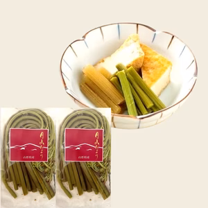 国産天然山菜 わらび水煮150g×2袋 
