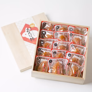 【12月中旬以降発送】あんぽ柿発祥の地『五十沢のあんぽ柿』桐箱(12～15個)