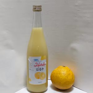 無農薬有機肥料のはるか100％ジュース