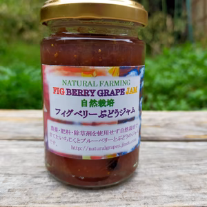 自然栽培フィグベリーぶどうジャム