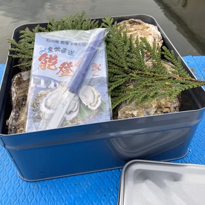 厳選 能登かき 奥原プレミアム Mサイズ 生食用 三分缶でお届け