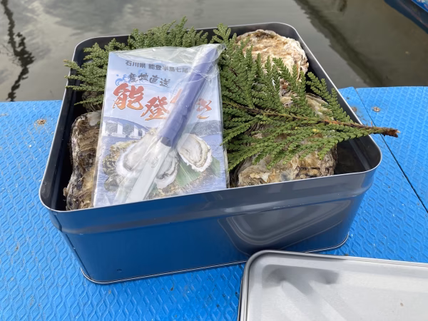 厳選 能登かき 奥原プレミアム Mサイズ 生食用 三分缶でお届け