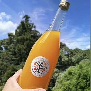 「完熟清見のオレンジジュース」清見オレンジの果汁‼︎
