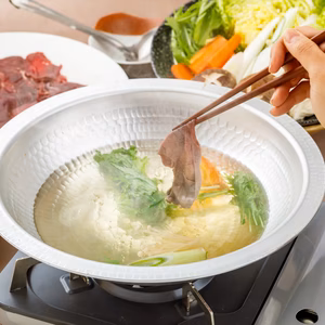 【鍋で温まろう！】大槌鹿のしゃぶしゃぶ（鹿モモ肉）