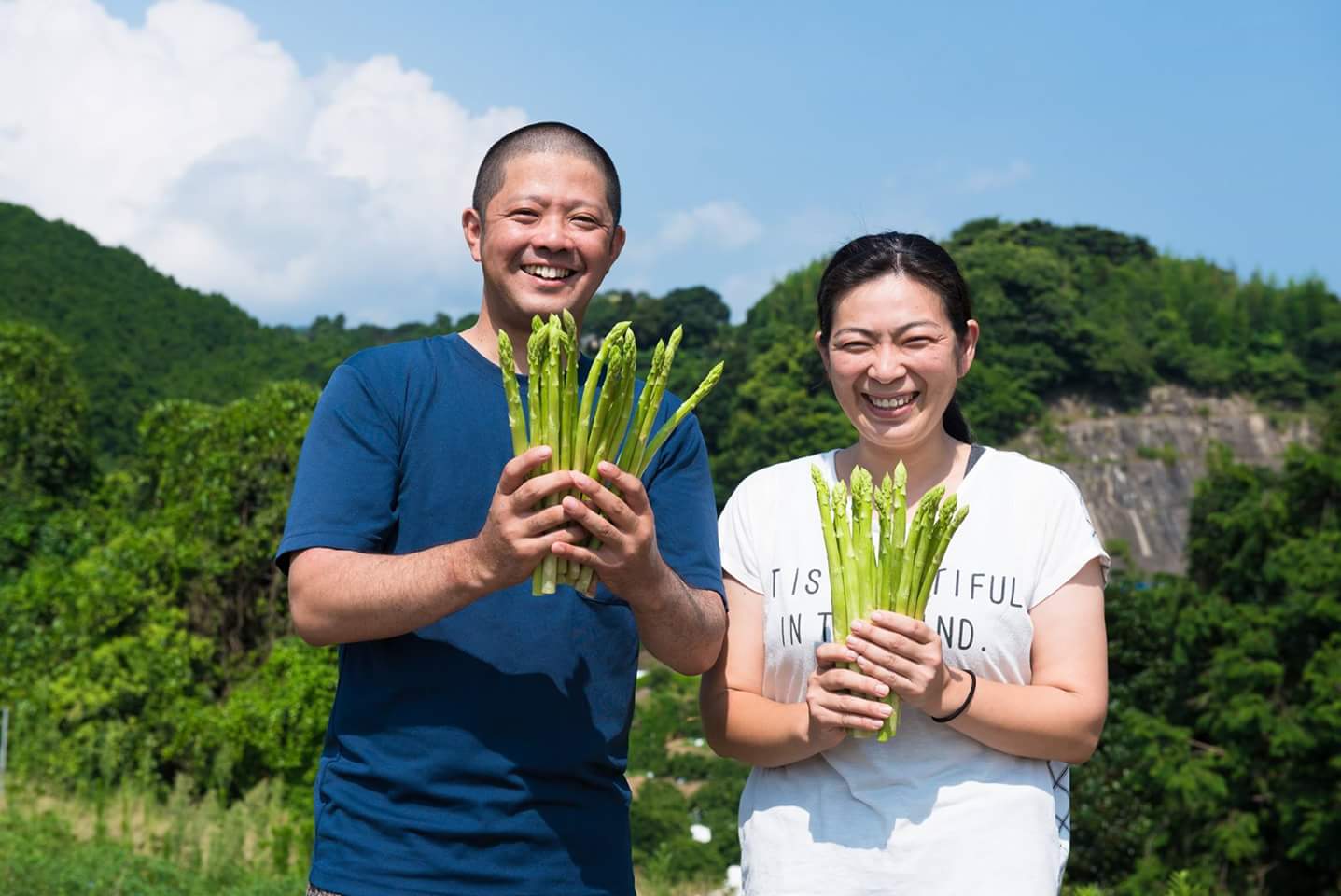 生産者に聞く 子どものために安心なものを と30歳で脱サラして農家へ アスパラ農家 安東浩太郎さん 農家漁師から産地直送の通販