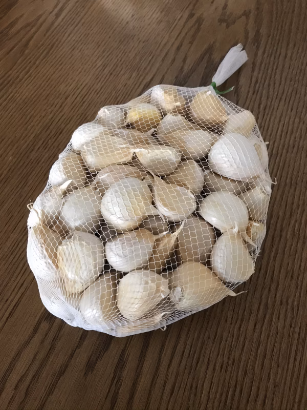 ★在庫少★2021年産 安心の有機にんにくバラ 500g