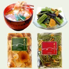 国産天然なめこ+山菜ミックス水煮 各1袋 山形産 