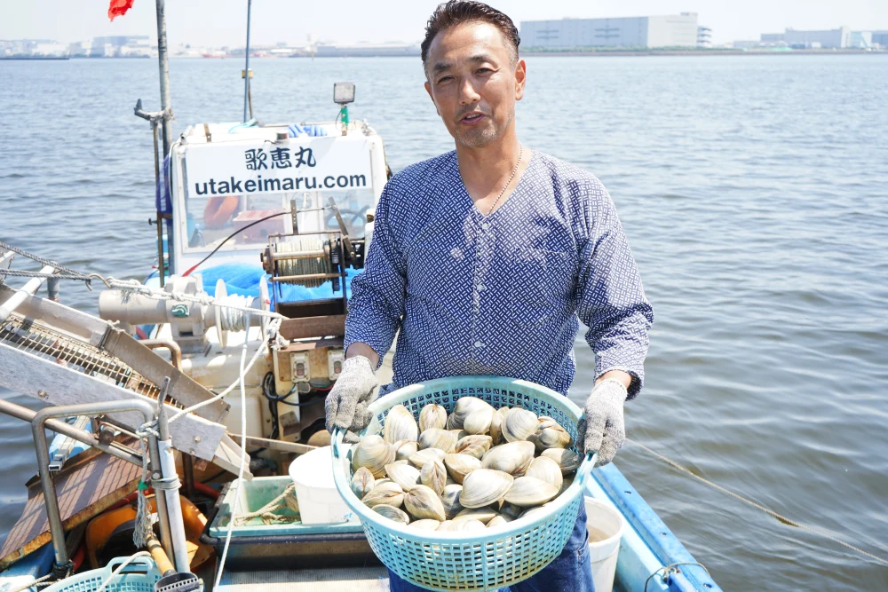 江戸前！天然ホンビノス(小)船橋三番瀬産1Kg