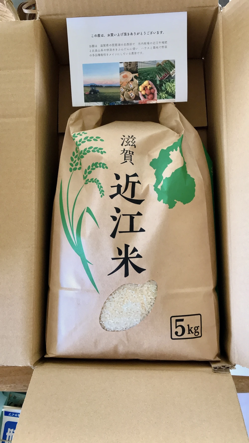 みずみずしくほんのり甘い☆令和4年滋賀県産減農薬栽培♪コシヒカリ