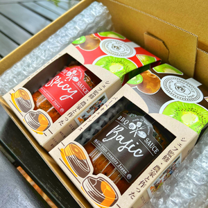 日本の宝物グランプリ準グランプリ!!【キウイBBQソース】ベーシック/スパイシー