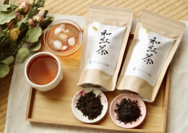 和紅茶を飲み比べ！2品種「和紅茶」50g×２袋セット