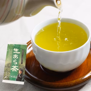 【新鮮なお茶の香り】猿島茶 生あら茶 100ｇ LEF-009