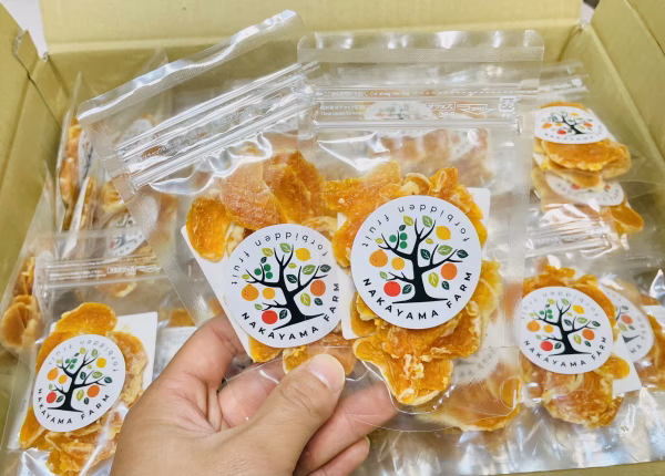 噛めば噛むほどみかん‼︎極早生みかんのドライフルーツ（お試し用）