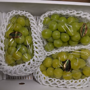 シャインマスカット3房