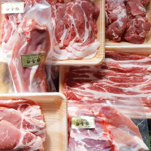 決算フェア！白金豚まるごとセット 1箱で1頭制覇！食べ比べ《白金豚》限定再販