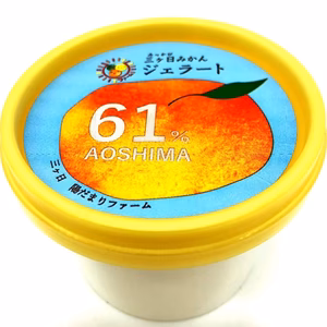 三ヶ日みかんジェラート　18個セット　みかんの果汁６１％使用！