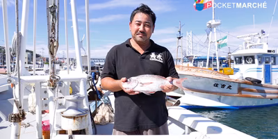 鯛の捌き方 by 漁師で料理人の山崎一馬さん（兵庫県淡路市）
