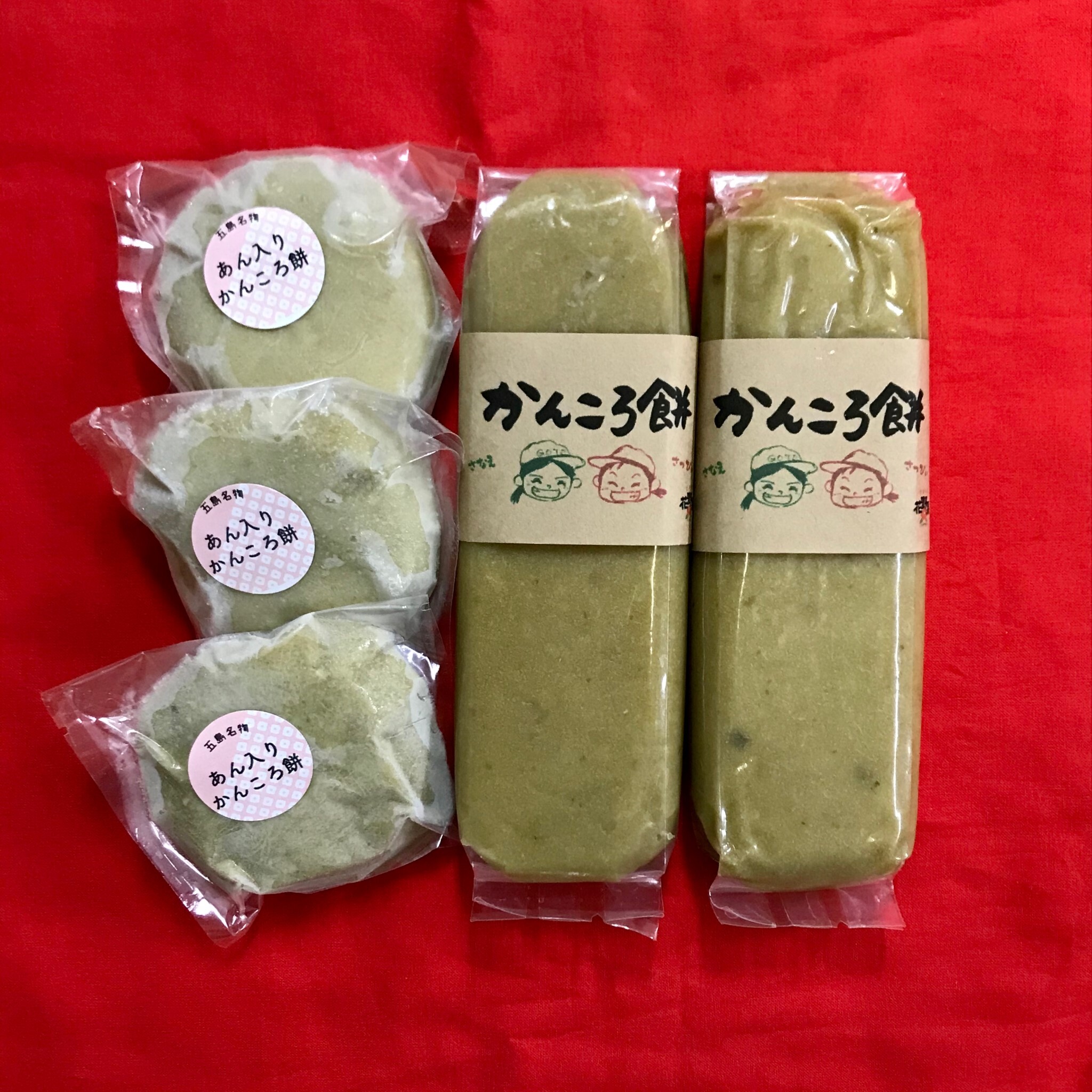 五島名物！】つきたて！あん入りかんころ餅セット｜加工食品の