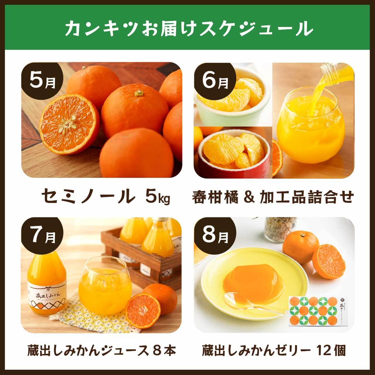 みかんのサブスク｜定期便（頒布会）始めました。毎月旬のカンキツを