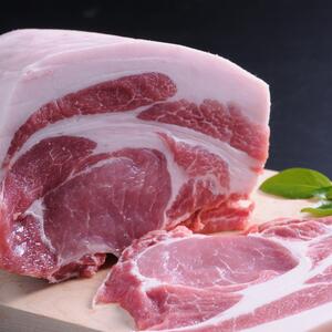 【無薬で育てた香心ポーク】ロースブロック