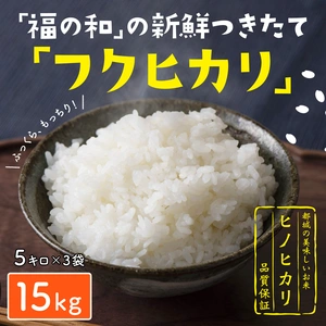 【創業160年の伝統】旨味たっぷり！都城盆地米ヒノヒカリ15kg（5kg×3袋）