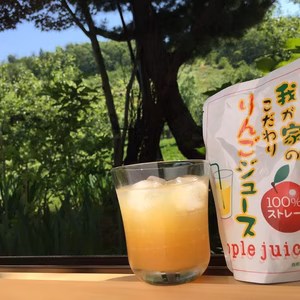 ふじ100％りんごジュース 　バラ詰め　（まとめ買いでお得！！）