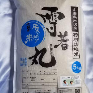 令和6年産特別栽培米雪若丸　特別栽培米ミルキークイーン各精白米5kg