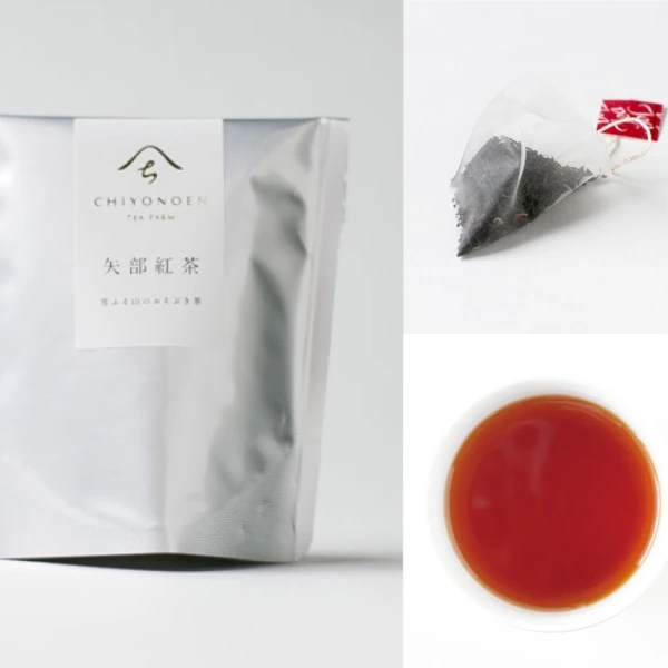 W:八女茶「矢部紅茶」TeaBag　農薬・化学肥料不使用