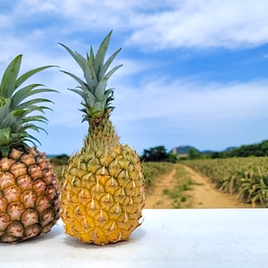 《完熟パイナップル》ピーチパインとスナックパインの食べ比べセット❗