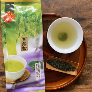 【送料無料 訳あり】限定2つ！熱湯10秒！サッと簡単玉露粉茶　200g