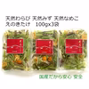 国産天然 山菜ミックス水煮100g×3袋 おせち・お正月料理にも