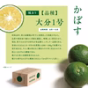 猛暑にはスッキリかぼす！2kg（約16～24個）