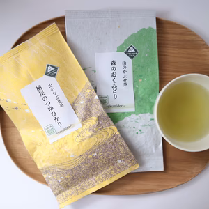高級煎茶飲み比べセット！『楢尾のつゆひかり』25ｇ『森のおくみどり』30ｇ