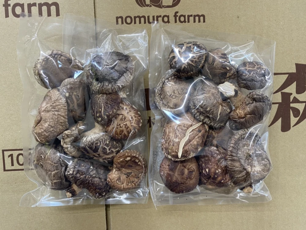 原木椎茸森育ちの乾燥椎茸１箱　100g（50g×2pc）
