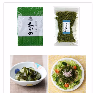 漁師直送！ 肉厚でシャキシャキ十三浜わかめ&簡単!便利そうめん昆布★