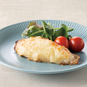 塩麹漬け旬の魚のチーズ焼き