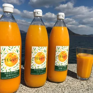 農薬不使用柑橘ジュース飲み比べ3本セット　1000ml（マドンナ含有）