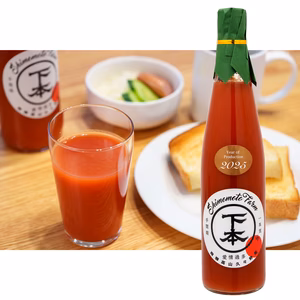 完熟飛騨トマトジュース　500ml　トマト100％、食塩・砂糖無添加