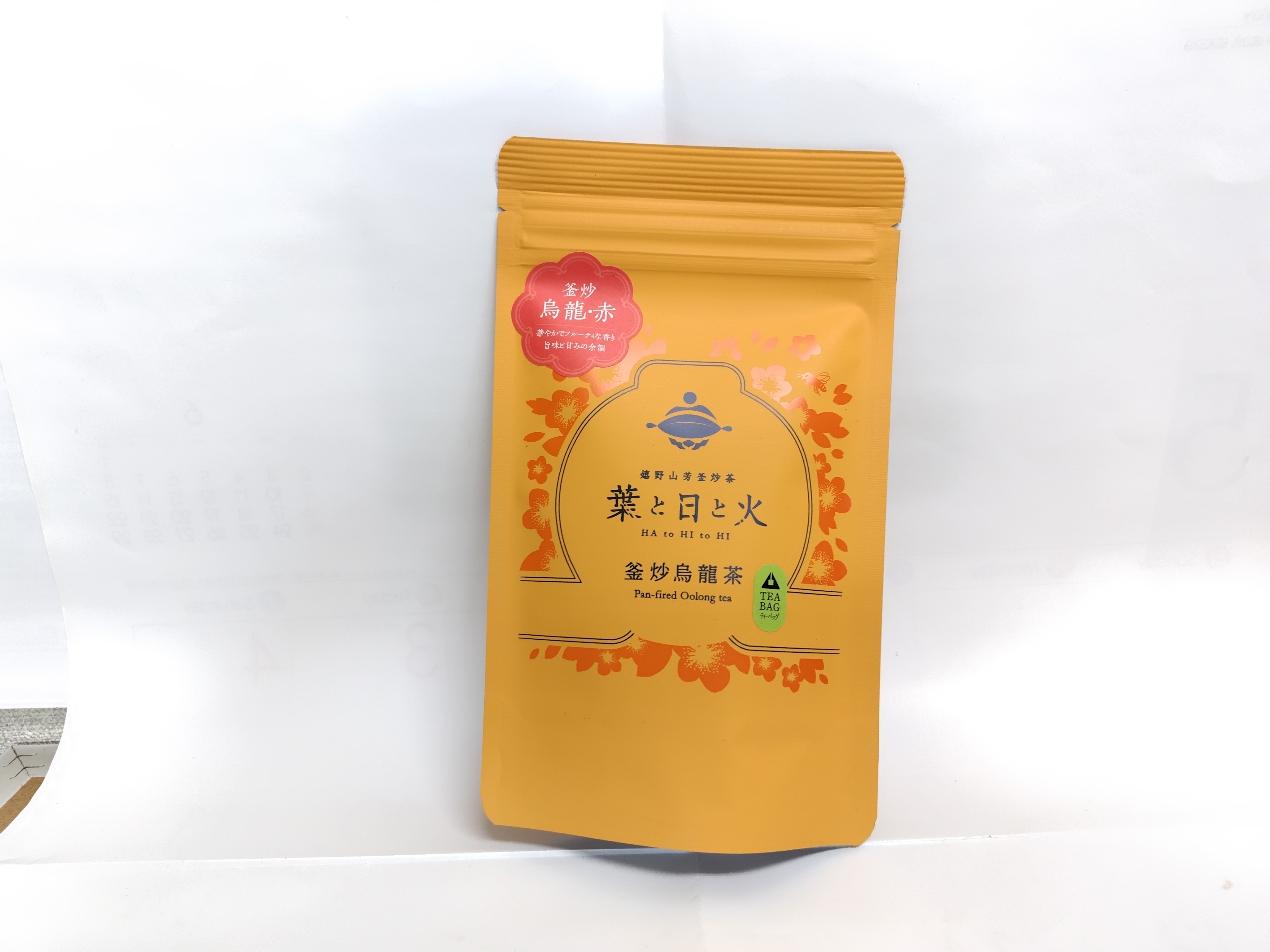 釜炒烏龍茶「葉と日と火」赤（ティーバッグ）｜その他のお茶の
