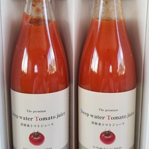 ２本セット深層水トマトジュース！トマト100％！！んまいがいちゃ~