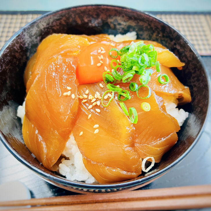 ヒラマサ漬け丼(海鮮漬け丼)｜水産加工品の商品詳細｜ポケットマルシェ