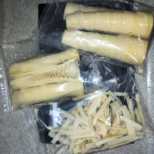 【おためしセット】　　マダケ（真竹）のタケノコ水煮3パック　【農薬不使用】