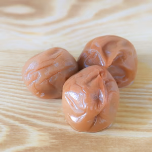 塩分控えめ　リンゴ酢梅　500g