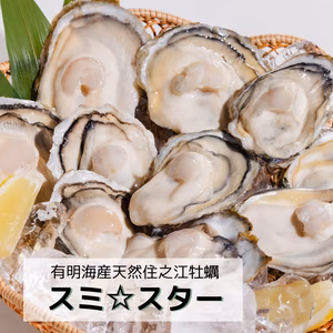 【10/18〜19限定・送料無料】有明海セット｜天然スミノエ牡蠣3kg＆佐賀海苔