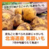【7月発送!!】北海道産男爵いも【掘りたて新じゃが】